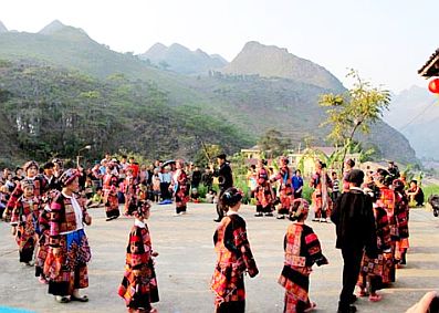 Tục đón tết của người Lô Lô ở Hà Giang